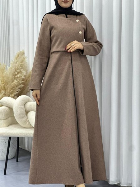 فستان عجلباب جوخ  ستراس