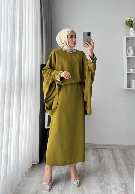 طقم تنورة فلو لولو