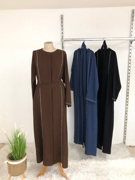 عباي  خط خرز ناعم