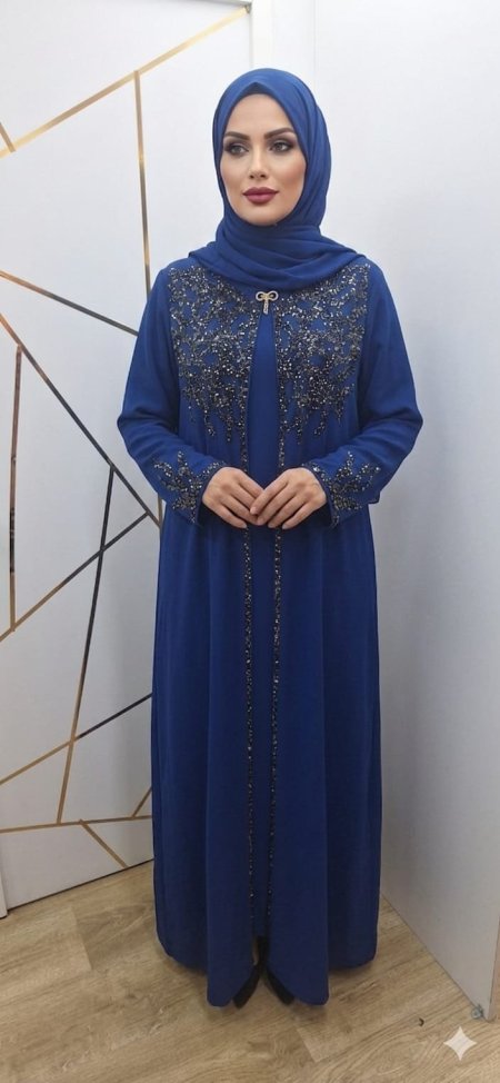 عباي قطعتين كم