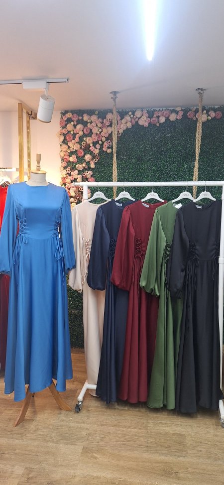 فستان  خصر رباط