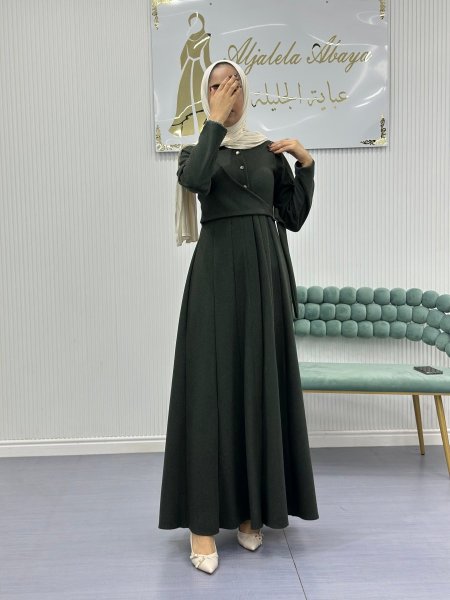 فستان جوخ قشاط جنب